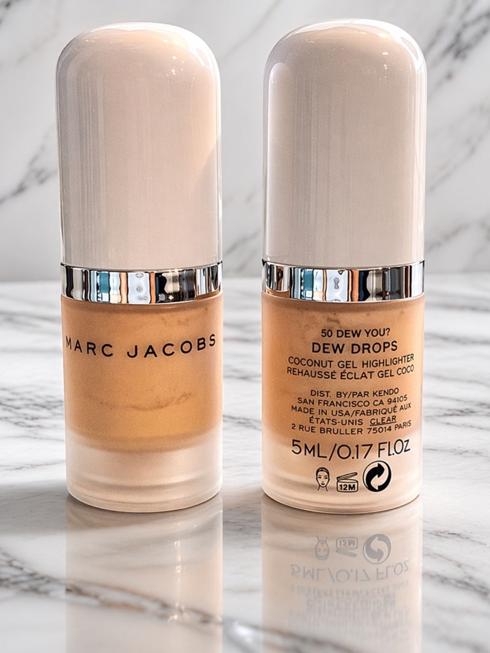 2 Marc Jacobs 50 Dew Drops Coconut Gel Highlighter -5 ml